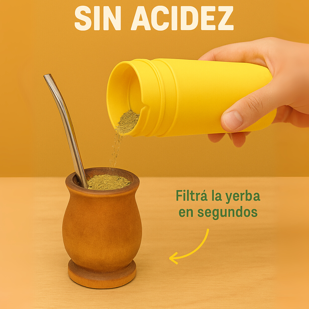 Despolvillador de Yerba – Mate Suave, Rico y Sin Acidez